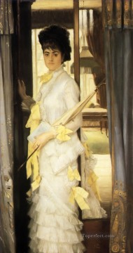 Portrait of Miss Lloyd James Jacques Joseph Tissot Oil Paintings